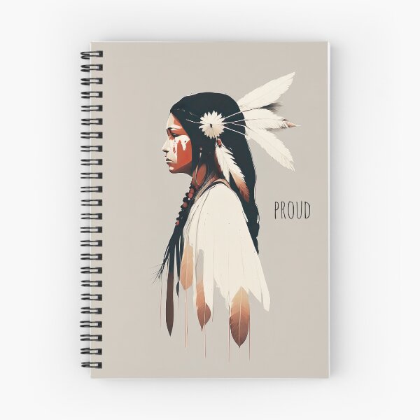 Item preview, [AI Art] Proud Native American Woman With Headdress designed and sold by Sissle.