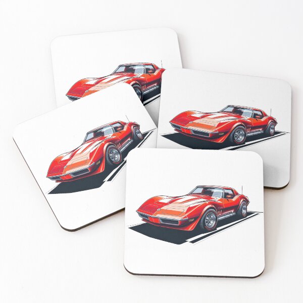Item preview, Red Corvette Stingray designed and sold by Intrepid Media.