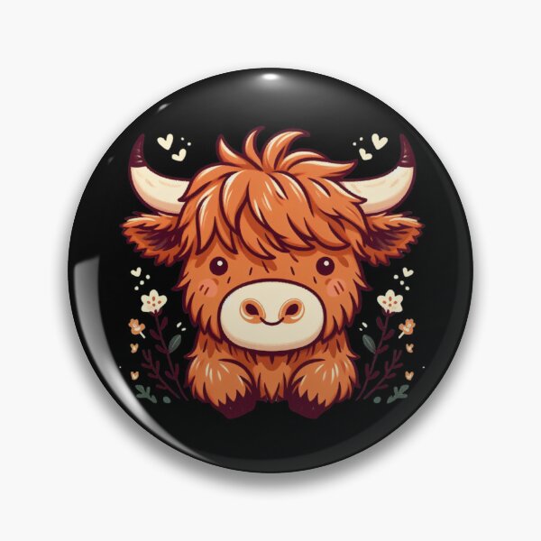 Item preview, Scottish Hairy Highland Cow designed and sold by Azrora.
