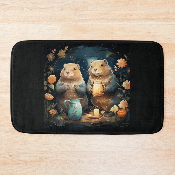 Item preview, Groundhogs Family in spring t-shirts designed and sold by pencil-art98.