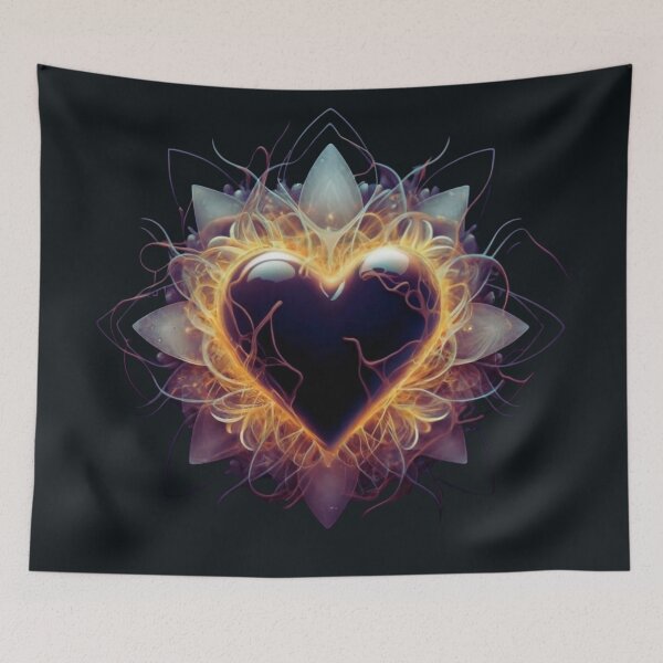 Item preview, Black Heart Lotus designed and sold by RayFallon.