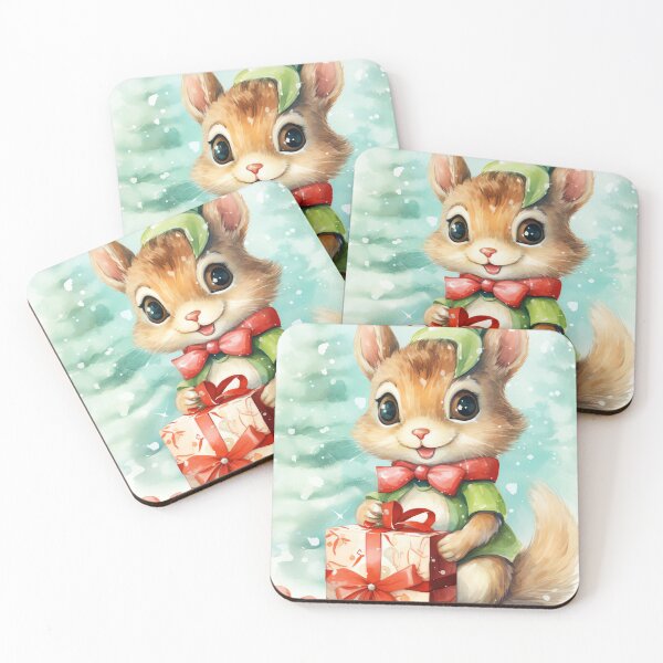 Item preview, Festive Nutcracker Squirrel designed and sold by cute-animals99.