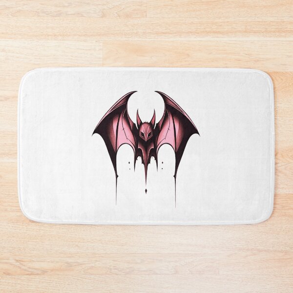 Item preview, Maroon bat designed and sold by MadinaFatt.