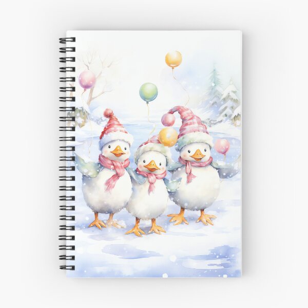 Item preview, Quacky Christmas Splashing designed and sold by cute-animals99.