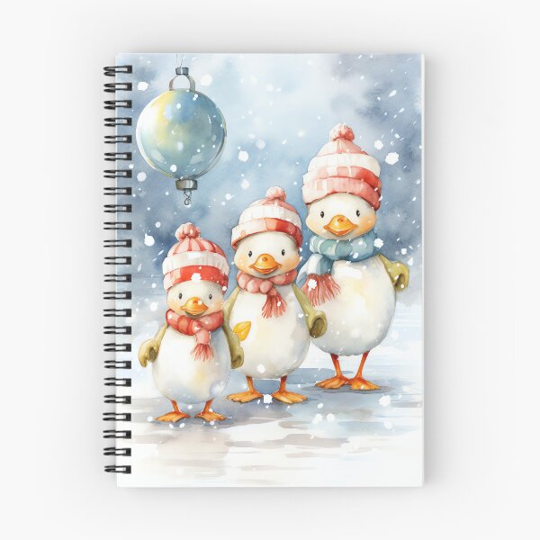 Item preview, Quacky Christmas Ducks designed and sold by cute-animals99.