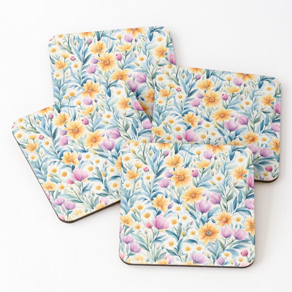 Item preview, Mid Century Botanical Retro Leaves  Florals  designed and sold by Prints and Lifestyle.