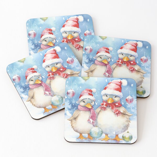 Item preview, Quacky Snow Ducks designed and sold by cute-animals99.