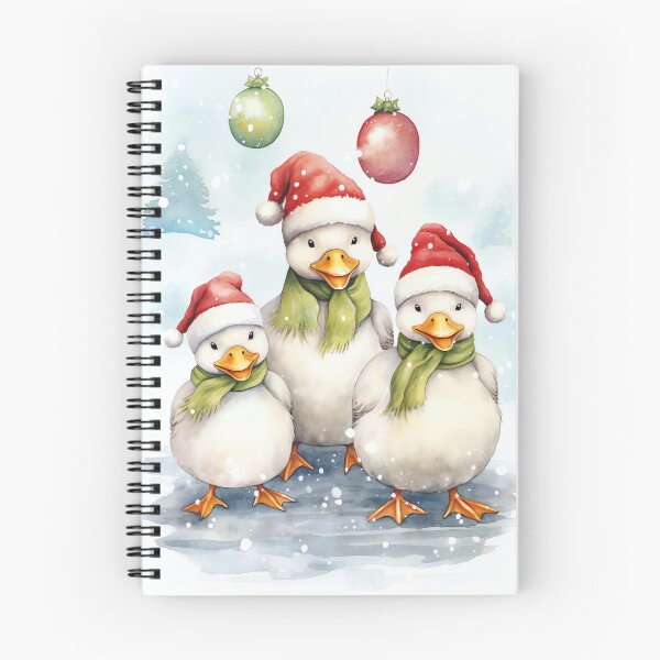 Item preview, Quacky Holiday Ducks designed and sold by cute-animals99.