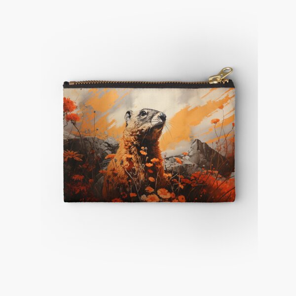 Item preview, Groundhogs in spring t-shirts designed and sold by pencil-art98.