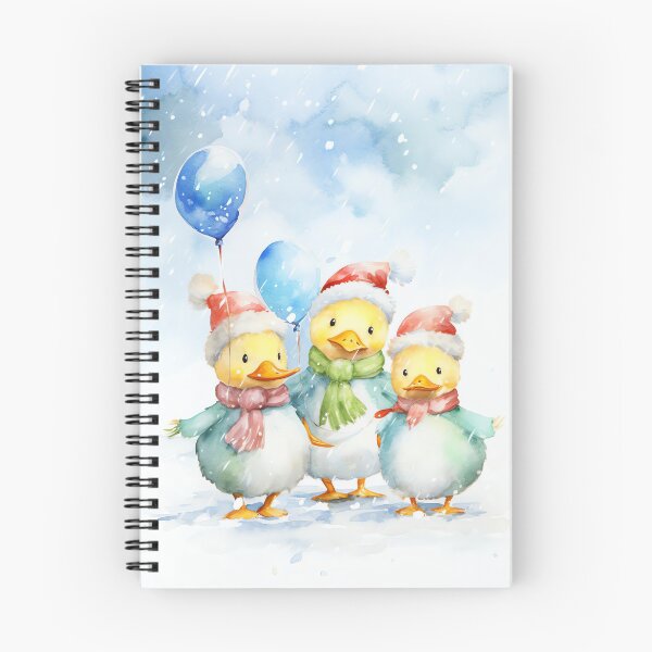 Item preview, Quacky Christmas Ducks designed and sold by cute-animals99.