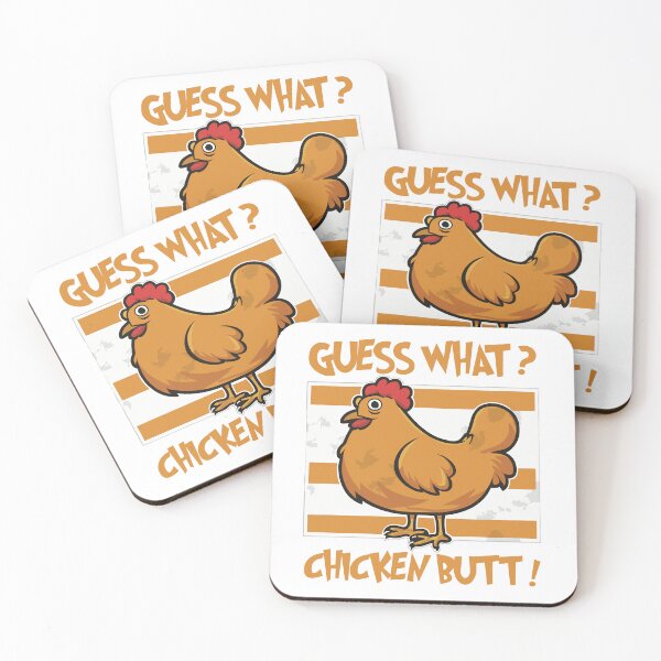 Item preview, Guess What Chicken Butt designed and sold by DashBliss.