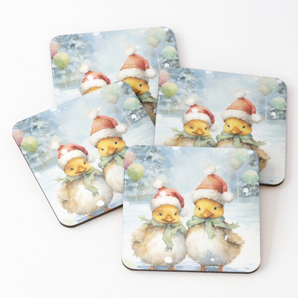 Item preview, Quacky Holiday Ducks designed and sold by cute-animals99.