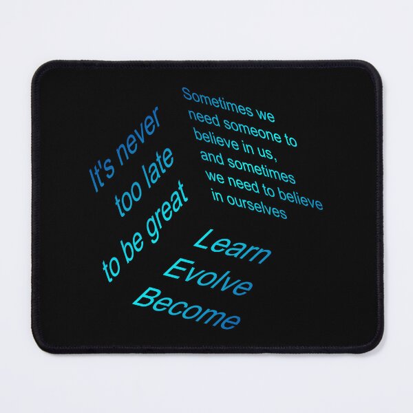 Item preview, It is never to late designed and sold by Nigel Designs.