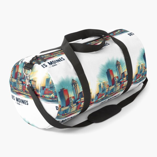 Item preview, DES MOINES IOWA Watercolor Illustration designed and sold by PaintMeWorld.