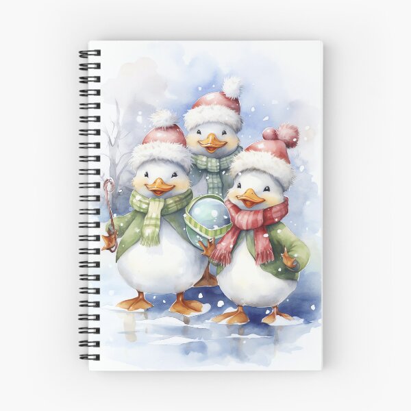 Item preview, Quacky Holiday Ducks designed and sold by cute-animals99.