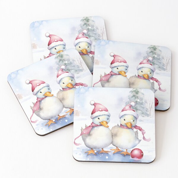 Item preview, Quacky Santa Ducks designed and sold by cute-animals99.