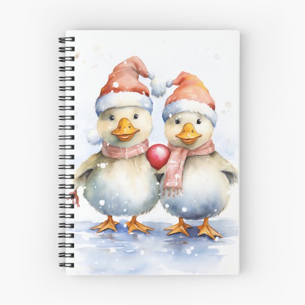 Item preview, Quacky Winter Ducks designed and sold by cute-animals99.