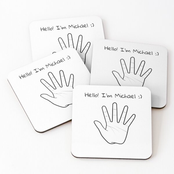 Item preview, Hello I'm Michael my name funny boy cute designed and sold by STRAVOY.