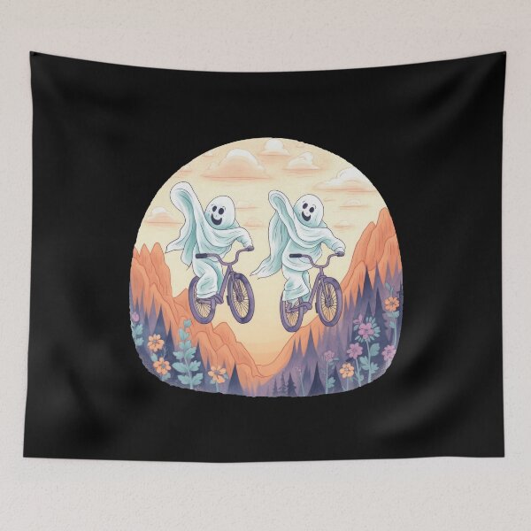 Item preview, Spirit mountain bikers - you fly over every peak designed and sold by WallGemsArt.