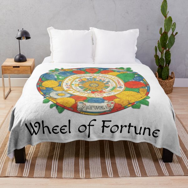 Item preview, Major Arcana Wheel of Fortune and Floral Setup - Good Luck Symbol designed and sold by Pixel Waite.