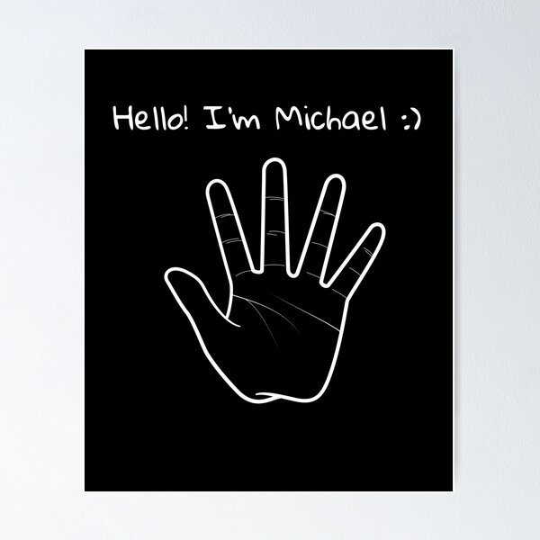 Item preview, Hello I'm Michael my name funny boy cute designed and sold by STRAVOY.