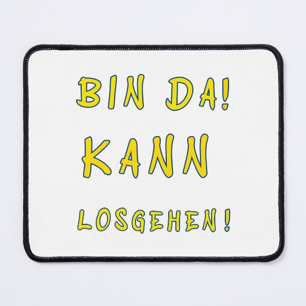 Item preview, Bin da Kann Losgehen Retro designed and sold by UniqueDesignHub.