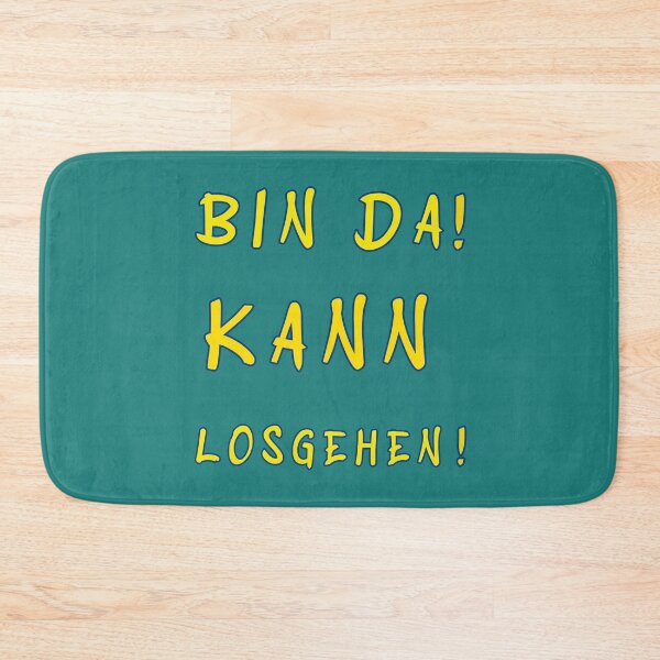 Item preview, Bin da Kann Losgehen Retro designed and sold by UniqueDesignHub.