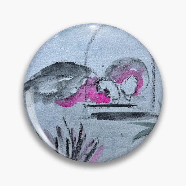 Item preview, Pink Galahs feeding designed and sold by Julie-Phillips.