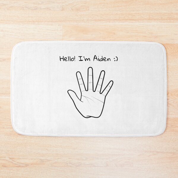 Item preview, Hello I'm Aiden my name funny boy cute designed and sold by STRAVOY.