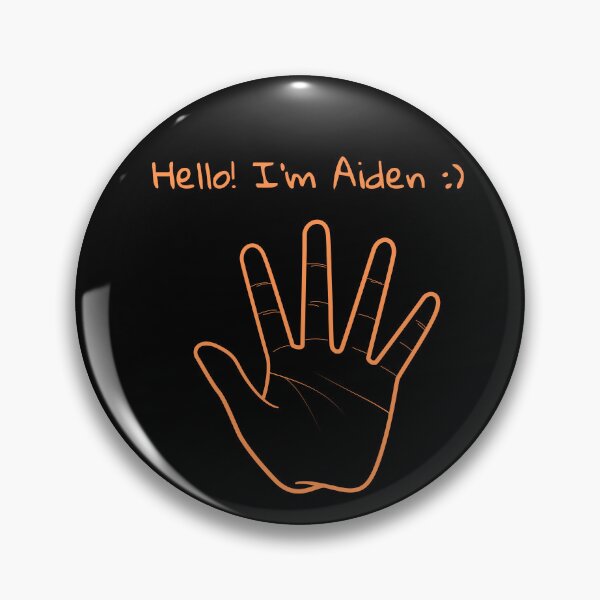 Item preview, Hello I'm Aiden my name funny boy cute designed and sold by STRAVOY.