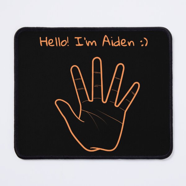 Item preview, Hello I'm Aiden my name funny boy cute designed and sold by STRAVOY.