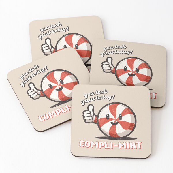 Item preview, Compli-mint - Peppermint Pun Vintage designed and sold by BoundlessWorks.