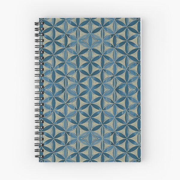 Item preview, Blue Sketchy Flower of Life designed and sold by shantilovesart.
