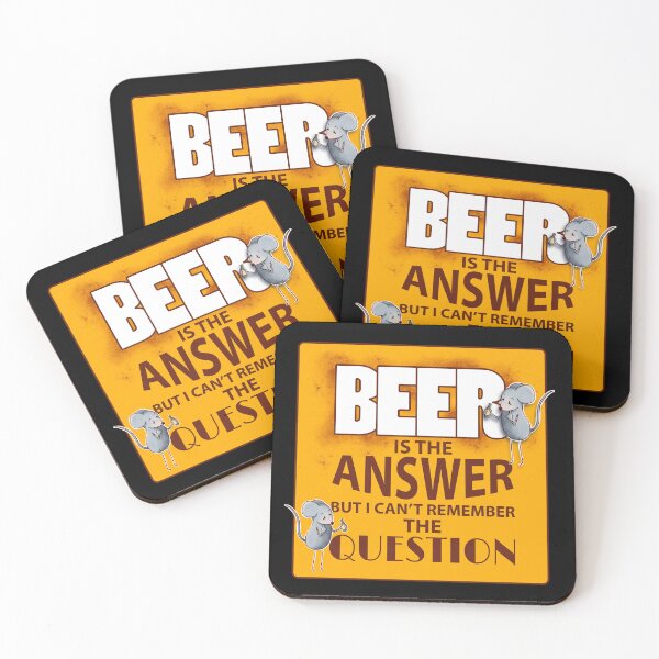 Item preview, Beer is the answer designed and sold by alies-art.