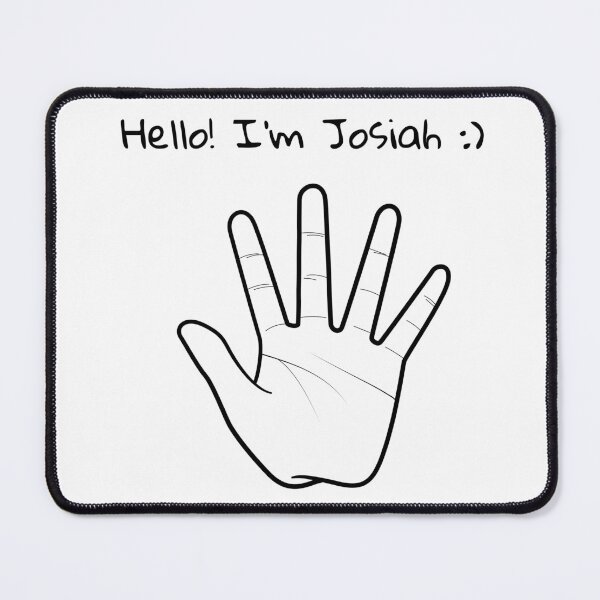 Item preview, Hello I'm Josiah my name funny boy cute designed and sold by STRAVOY.