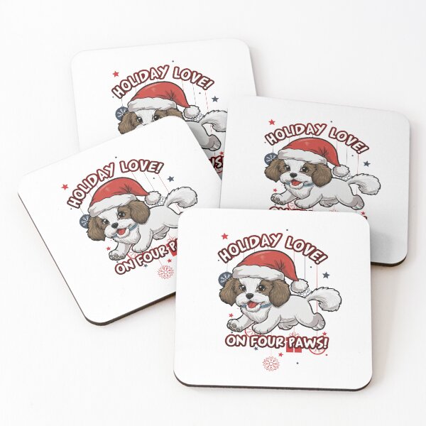 Item preview, Holiday Love on four paws! designed and sold by Dreamforia.