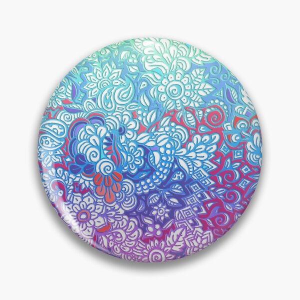 Item preview, Fantasy Garden Rainbow Doodle designed and sold by micklyn.