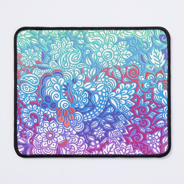 Item preview, Fantasy Garden Rainbow Doodle designed and sold by micklyn.