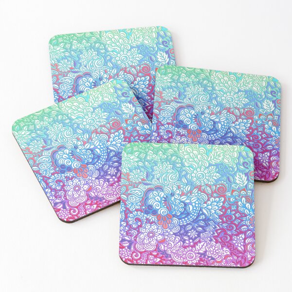 Item preview, Fantasy Garden Rainbow Doodle designed and sold by micklyn.