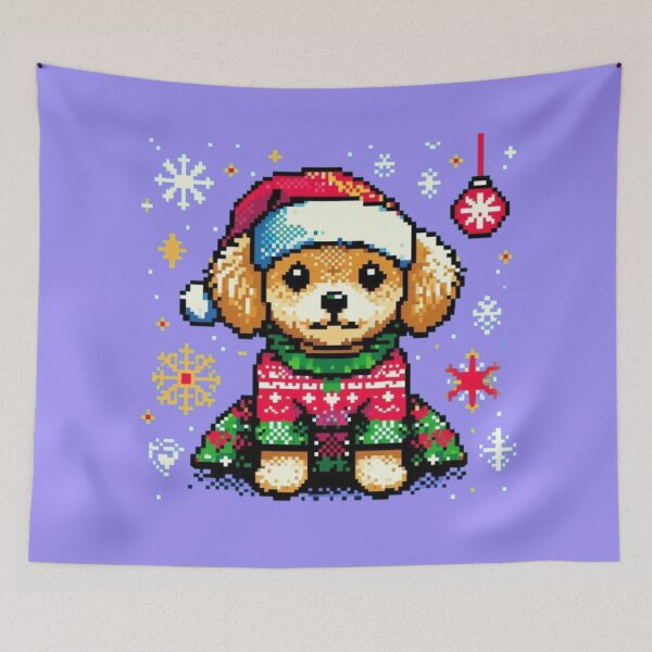 Item preview, Cute Corgi Dogi In Christmas Art designed and sold by PaulBlueShop.