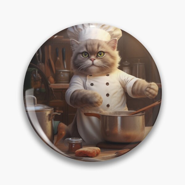 Item preview, Cat Chef designed and sold by Arsira.