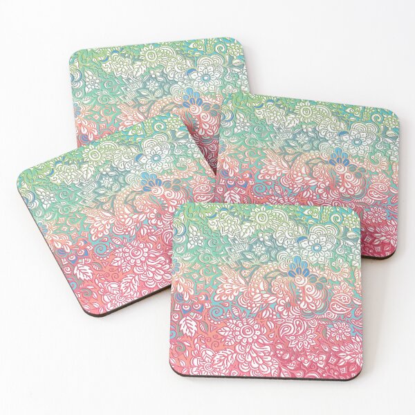 Item preview, Soft Pastel Rainbow Doodle designed and sold by micklyn.