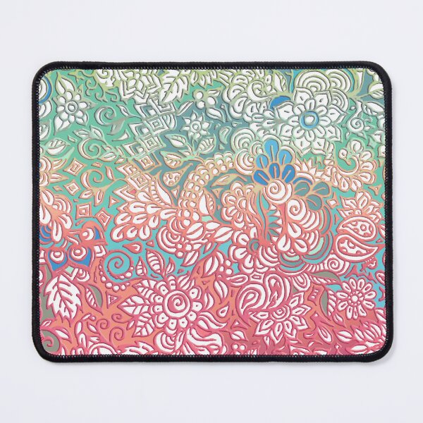 Item preview, Soft Pastel Rainbow Doodle designed and sold by micklyn.