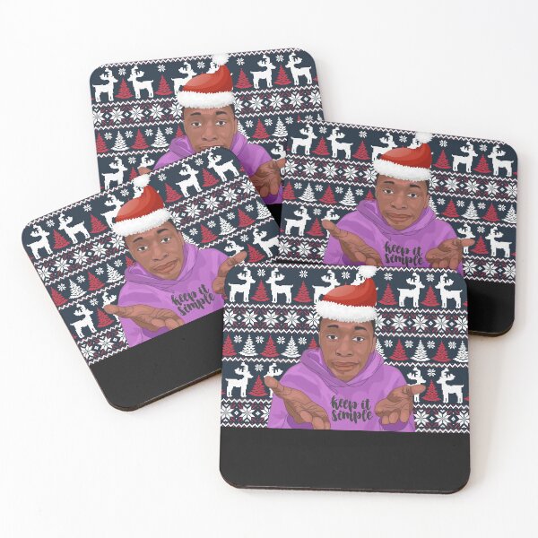 Item preview, Khaby Lame Keep It Simple Christmas Edition designed and sold by InnaVieru.