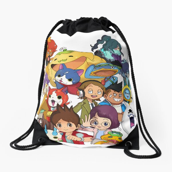 yokai-watch Drawstring Bag by Esadamara