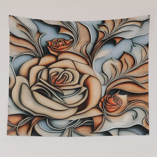 Item preview, Batik Flower designed and sold by SkellArt.
