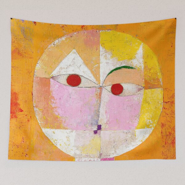 Item preview, HD. Senecio (Baldgreis), by Paul Klee designed and sold by MINDTHECHERRY.