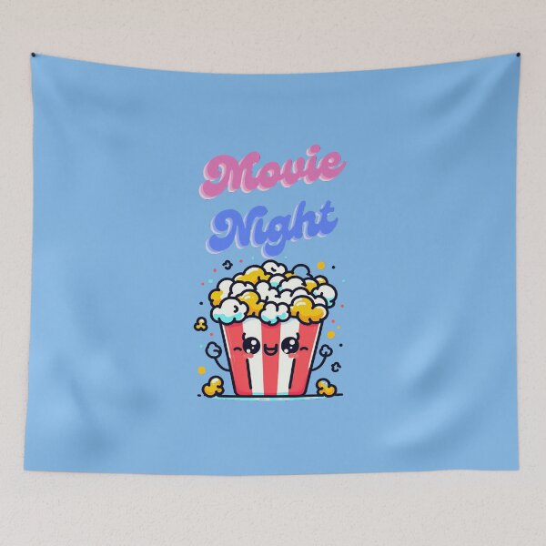 Item preview, Movie night designed and sold by wakuwakuhouse.