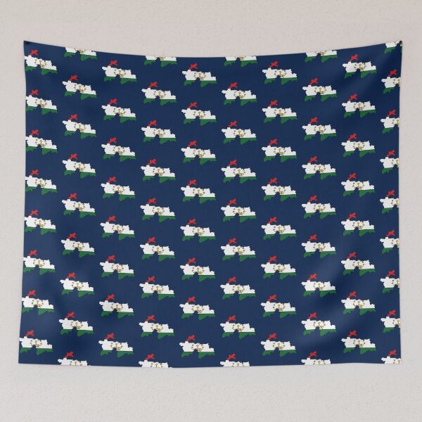Item preview, Tajikistan country shape flag designed and sold by Rachael Taylor.