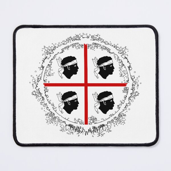 Item preview, Sardegna - Sardinia Flag - 4 Mori Stains designed and sold by miskaralise.